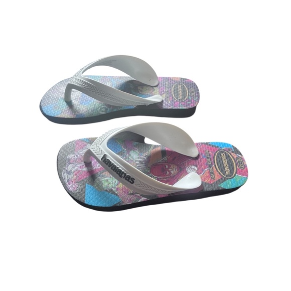 Havaianas Kid's Multi Color Marvel Sandals Size 10C (25-26) - Picture 2 of 6